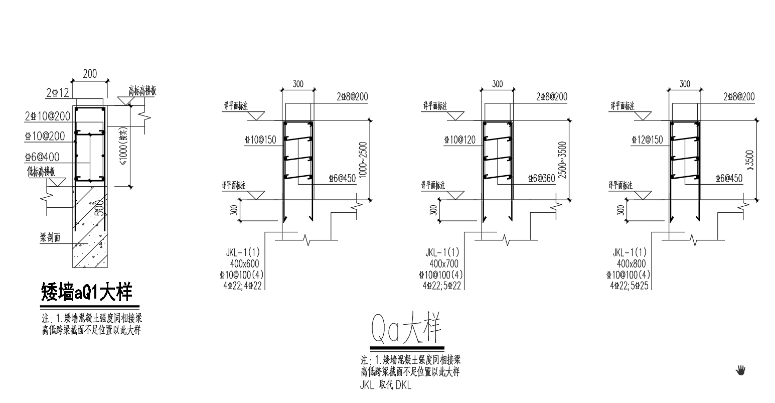 老師你好,，類似于存在高差的筏板基礎(chǔ)交接處設(shè)置矮墻,，這樣的構(gòu)件怎么 繪制才能表達(dá)出準(zhǔn)確的 模型和精確的算出工程量呢？