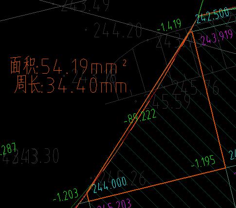 土方工程计算这个三角形土方怎么计算出来的
