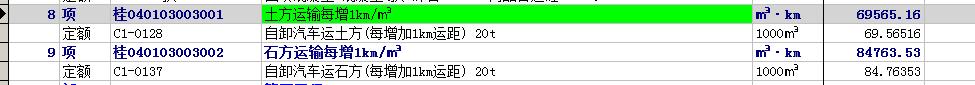  请问老师 这两条定额 里面的工程量要怎么填我只知道是根据弃土的填可是肯定不是直接填弃土的工程量