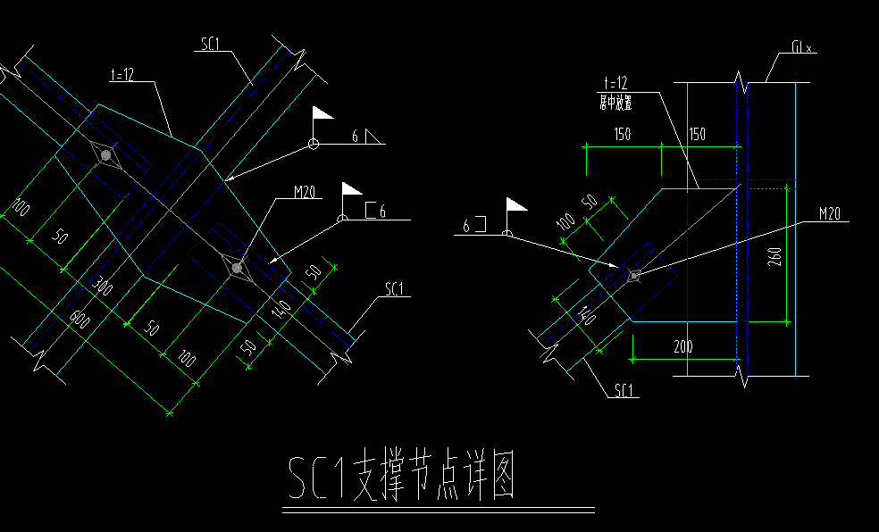 鋼結構,，這個節(jié)點手算怎么算,？
