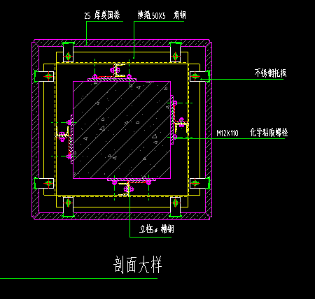 請(qǐng)問(wèn)外墻鋼結(jié)構(gòu)怎么搞, 平剖圖和豎向剖面圖