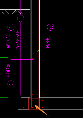 就像這個(gè)是剪力墻和地板連接處的鋼筋   我不知道該怎么去布置,，還是這部分自己算到了筏板基礎(chǔ)鋼筋里面去了