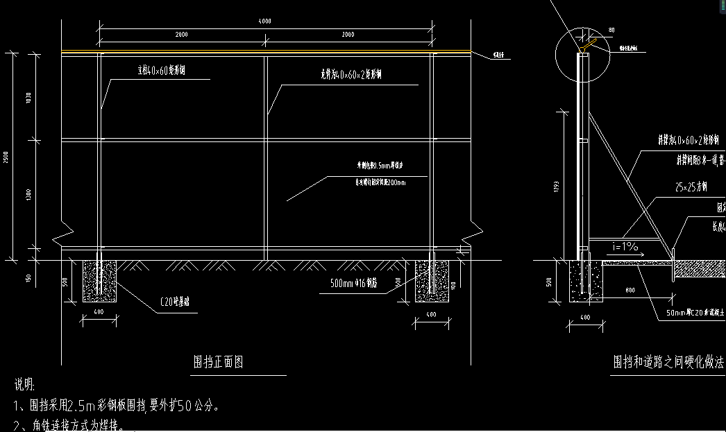 这个围挡是要怎么计算呀