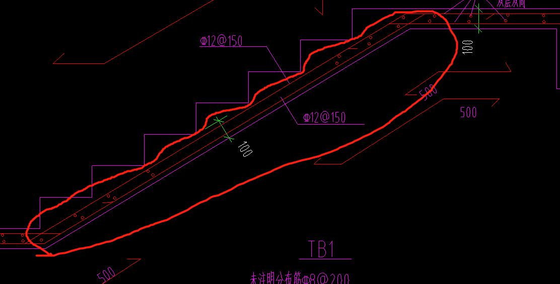 如果说就这宽度100的我以现浇板设置 然后再设置个双跑楼梯跟现浇板重合是不是楼梯的量也就出来了
