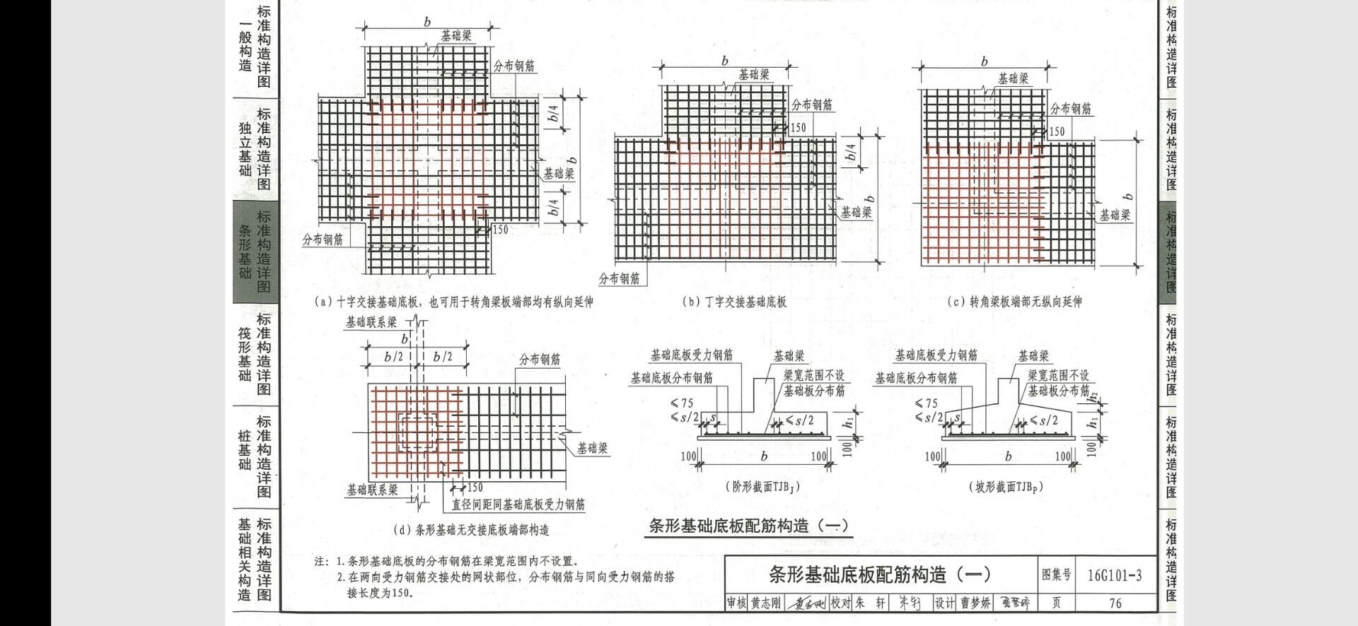 軟件如果把條基貫穿獨立基礎(chǔ)設(shè)置,，軟件里條基伸入獨立基礎(chǔ)一個搭接長度,，不知道是為什么，然后在101里面有一個條形基礎(chǔ)拐彎處或相交處伸入另外一個條基150,，但是沒有說條基與獨立基礎(chǔ)相連是否也是150