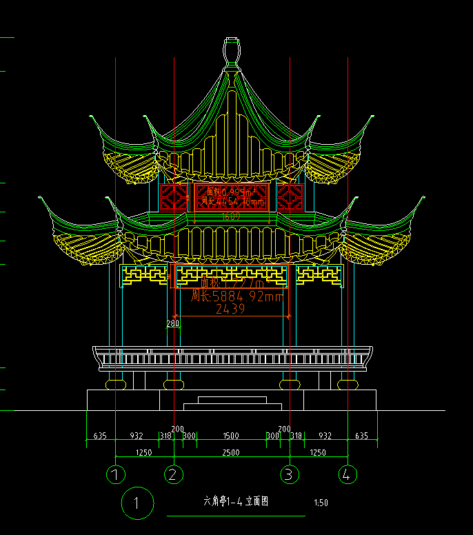 想问一下有哪位小伙伴算过六角亭呀，具体算什么的，怎么算