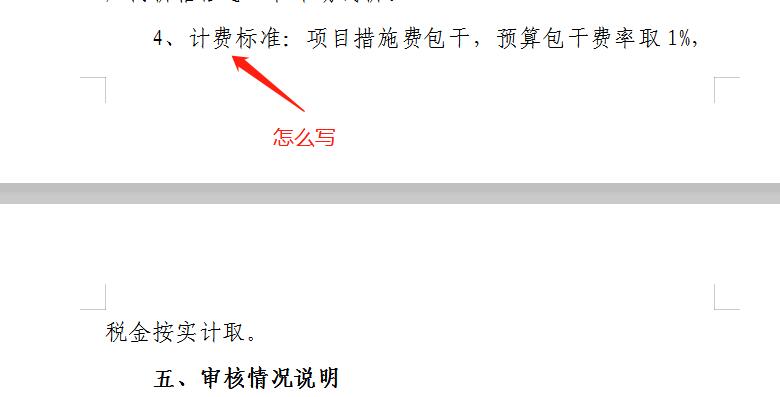 这个计费标准怎么写？