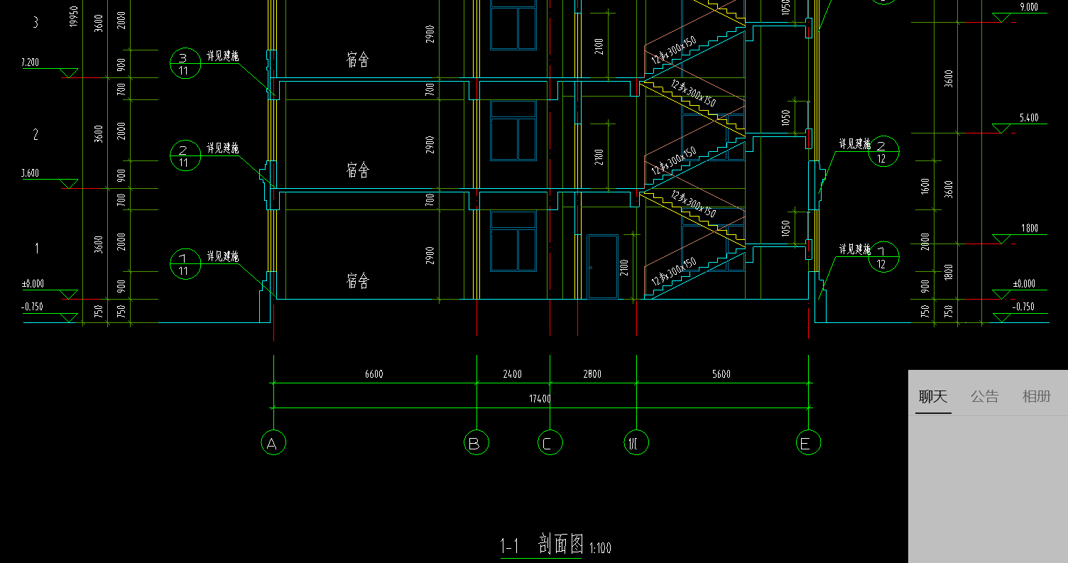 立面图上有两个室内外标高取哪个？