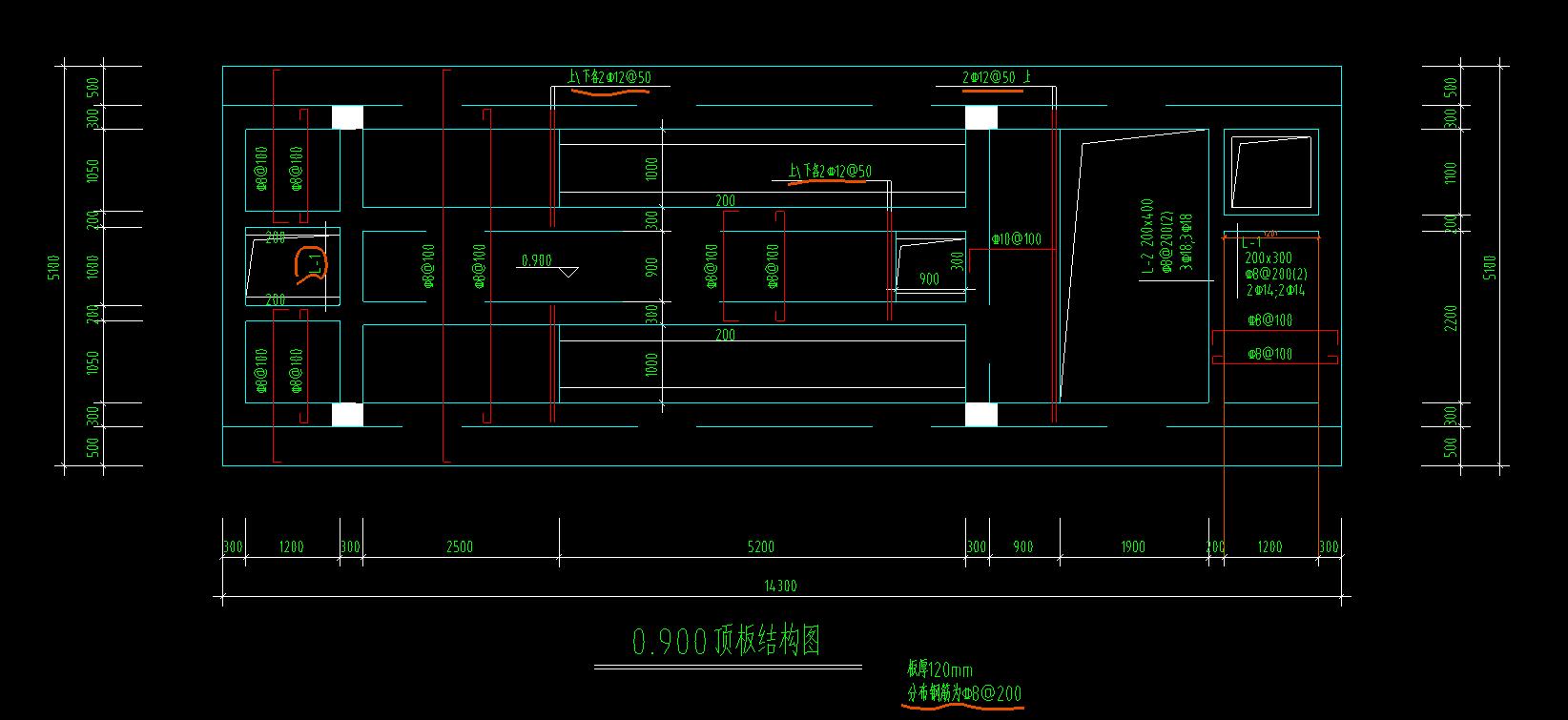 请问下各位这个圈里面是什么钢筋