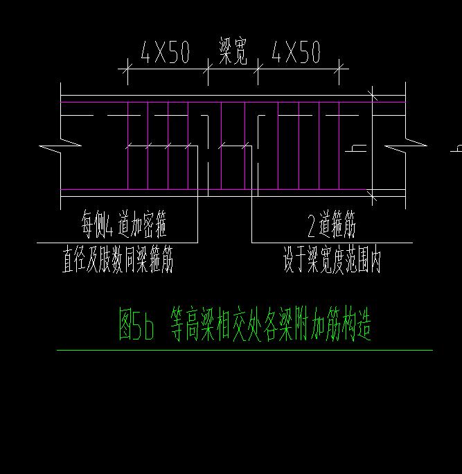 有没有哥哥姐姐提示我一下这个等高梁加筋怎么弄的