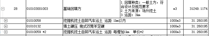 请问：计算公式都是一样的，为什么清单定额数据不一样？