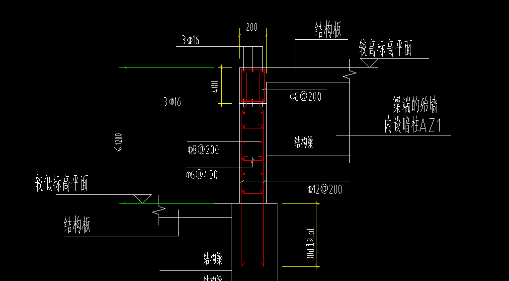 请问一下两板有高差的这个构件用什么画呀？
