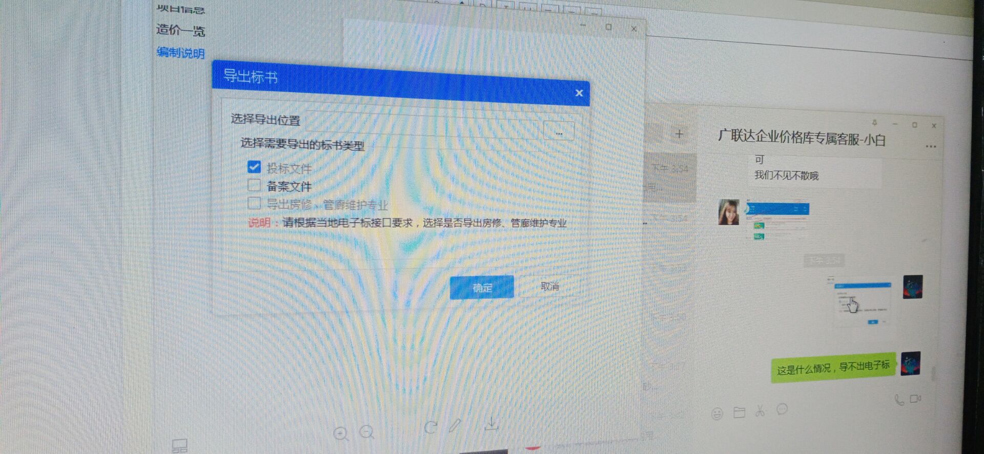 谁知道这是什么情况，电子标导不出
