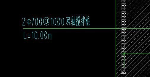 请问双轴搅拌桩根数怎么计算啊，总长26米，是用26000/1000*2吗