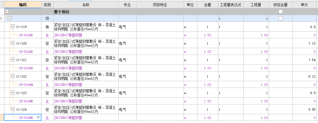 老师，能帮忙看一下定额项么？北京定额，弱电专业的。1.层高7米，安全措施文明施工 机械 等 都取最高的么？2.还有jdg管明敷，计价6.0版上清工的价格是多少？3.还有这个层高穿一米网线的定额