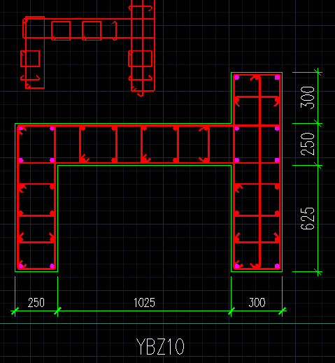 这种钢筋图形怎样画 