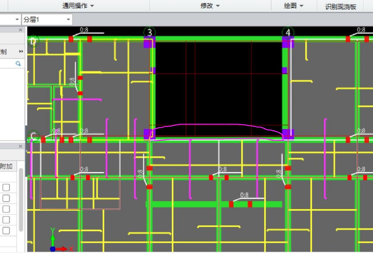 请问这里为什么不能布置高端补板呢？右边可以布置，左边不行。老师的课件都可以布置