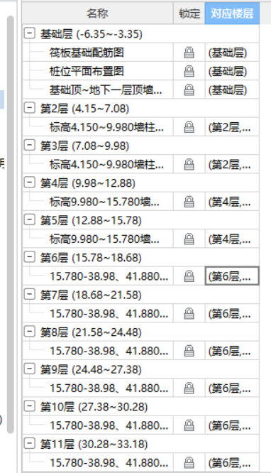 我的桩基能和筏板基础能放在一张图上吗